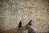 9x12.5 Vintage Distressed Tabriz Carpet