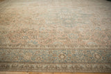 9x12.5 Vintage Distressed Tabriz Carpet