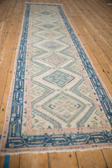 Vintage Distressed Hamadan Rug Runner / ONH item ee005505