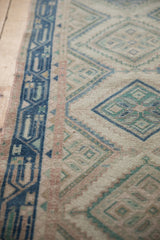 Vintage Distressed Hamadan Rug Runner / ONH item ee005505