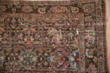 4x5.5 Vintage Distressed Tabriz Rug