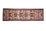 3x9.5 Antique Northwest Persian Rug Runner