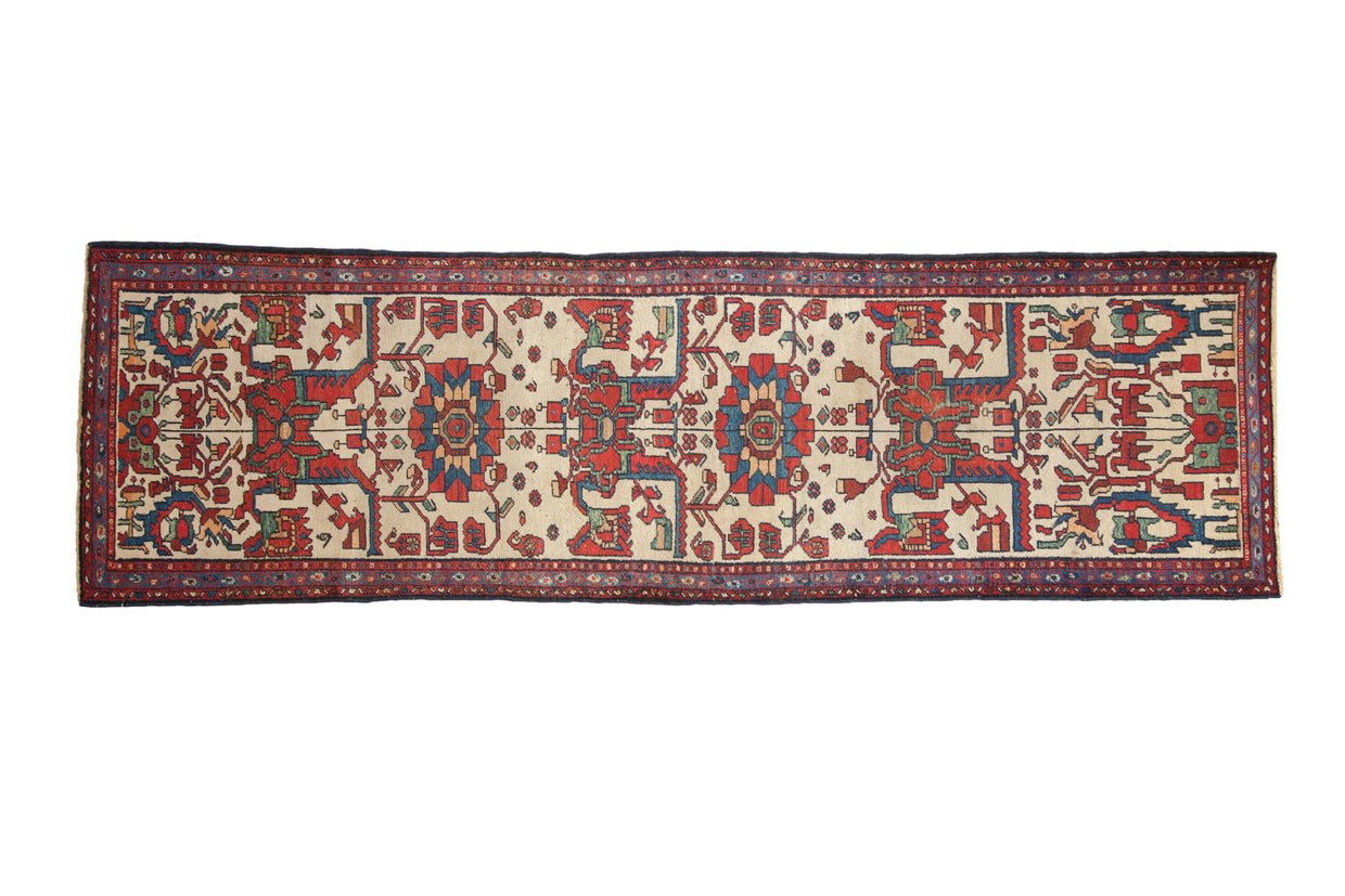 3x9.5 Antique Northwest Persian Rug Runner
