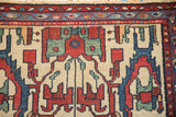 3x9.5 Antique Northwest Persian Rug Runner