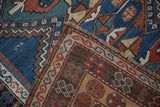 5x8 Antique Caucasian Carpet