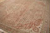 6x8.5 Vintage Distressed Malayer Carpet