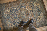 3.5x5 Vintage Distressed Dargezine Rug