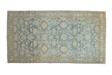 5.5x10.5 Vintage Distressed Tabriz Carpet