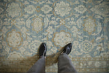 5.5x10.5 Vintage Distressed Tabriz Carpet