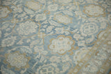 5.5x10.5 Vintage Distressed Tabriz Carpet
