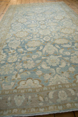 5.5x10.5 Vintage Distressed Tabriz Carpet