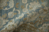 5.5x10.5 Vintage Distressed Tabriz Carpet