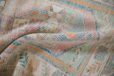 2.5x3.5 Distressed Oushak Rug