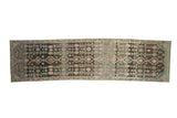 Vintage Distressed Hamadan Rug Runner / ONH item ee005516