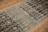 Vintage Distressed Hamadan Rug Runner / ONH item ee005516