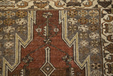 2.5x4 Vintage Distressed Mazlaghan Rug