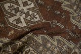 2.5x4 Vintage Distressed Mazlaghan Rug