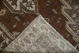 2.5x4 Vintage Distressed Mazlaghan Rug