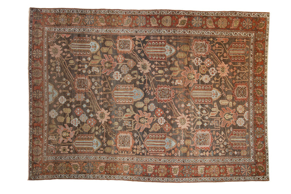 7.5x10.5 Vintage Distressed Bakhtiari Carpet