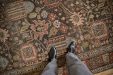 7.5x10.5 Vintage Distressed Bakhtiari Carpet