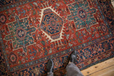 4.5x5 Vintage Karaja Square Rug