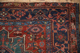 4.5x5 Vintage Karaja Square Rug