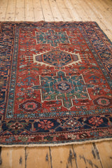 4.5x5 Vintage Karaja Square Rug