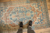 3.5x5.5 Vintage Distressed Bakhtiari Rug