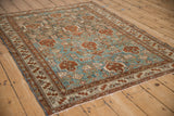 4x5 Vintage Distressed Malayer Square Rug
