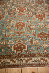 4x5 Vintage Distressed Malayer Square Rug
