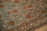 4x5 Vintage Distressed Malayer Square Rug