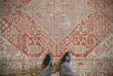 7.5x10 Vintage Distressed Joshegan Carpet