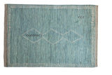 Overdyed Pakistani Gabbeh Design Rug / ONH item ee005527
