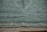 Overdyed Pakistani Gabbeh Design Rug / ONH item ee005527