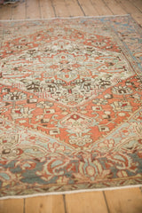 4.5x7 Vintage Distressed Bakhtiari Rug