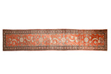 3x14.5 Vintage Lilihan Rug Runner