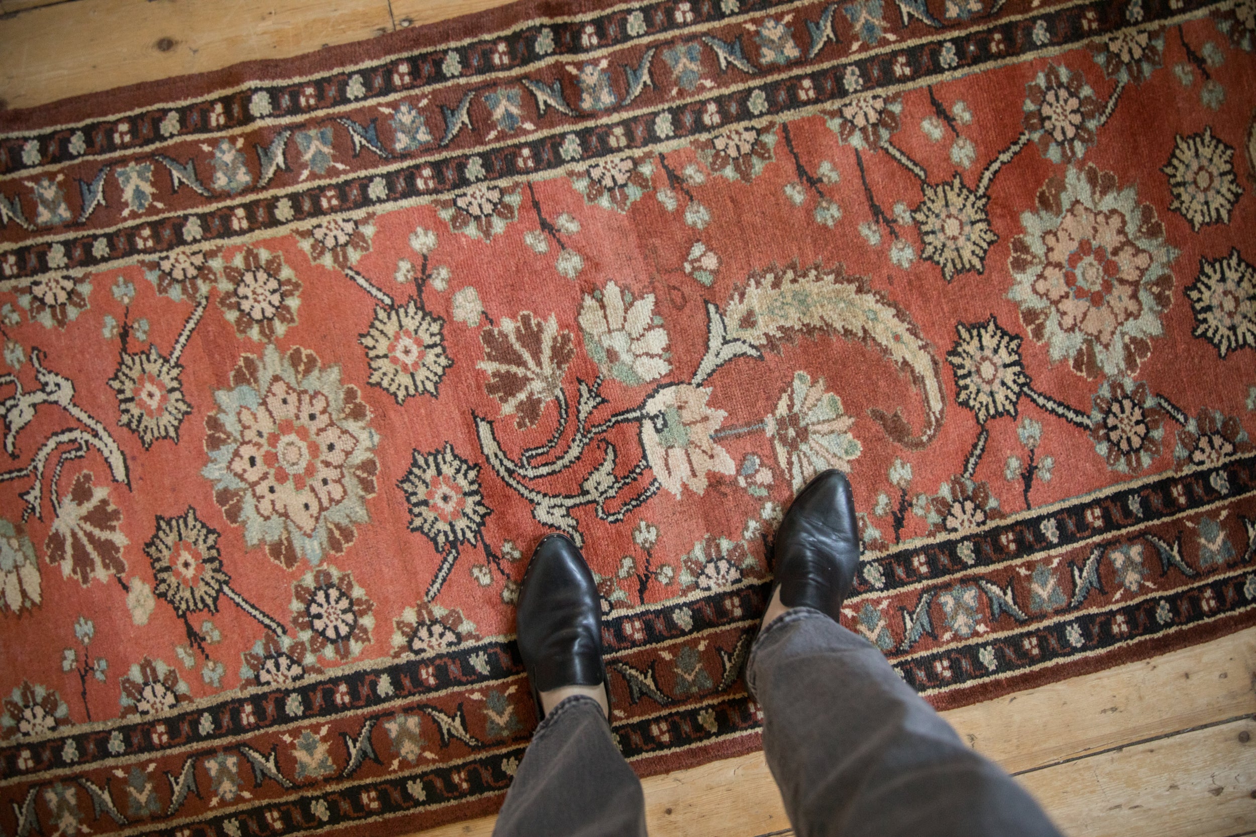 3x14.5 Vintage Lilihan Rug Runner