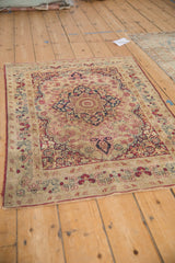 3x4 Antique Kerman Square Rug