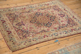 3x4 Antique Kerman Square Rug