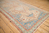 4.5x9.5 Vintage Distressed Malayer Rug Runner