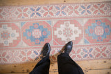 2.5x9.5 Vintage Distressed Dosemealti Rug Runner