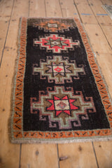 1.5x4 Vintage Distressed Kars Rug Mat Runner