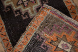 1.5x4 Vintage Distressed Kars Rug Mat Runner