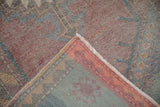 1.5x3.5 Vintage Distressed Oushak Rug Mat Runner