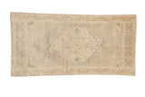 1.5x3 Vintage Distressed Oushak Rug Mat
