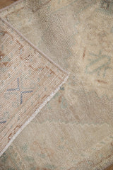 1.5x3 Vintage Distressed Oushak Rug Mat