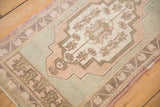 1.5x3 Vintage Distressed Oushak Rug Mat