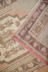 1.5x3 Vintage Distressed Oushak Rug Mat