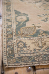 2x4 Vintage Distressed Oushak Rug Runner