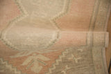 1.5x3.5 Vintage Distressed Oushak Rug Mat Runner